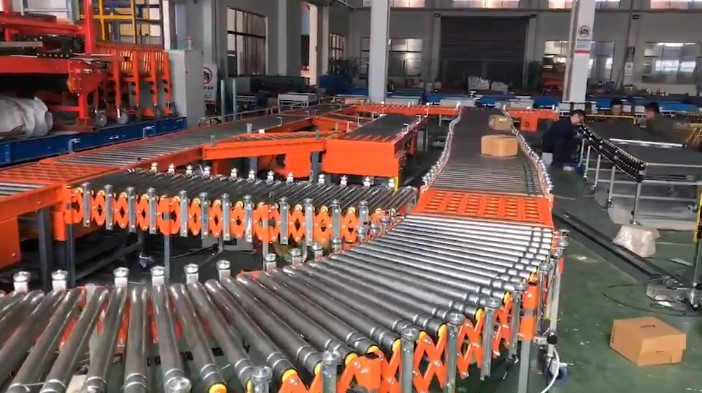 Flexible Gravity Roller Conveyor