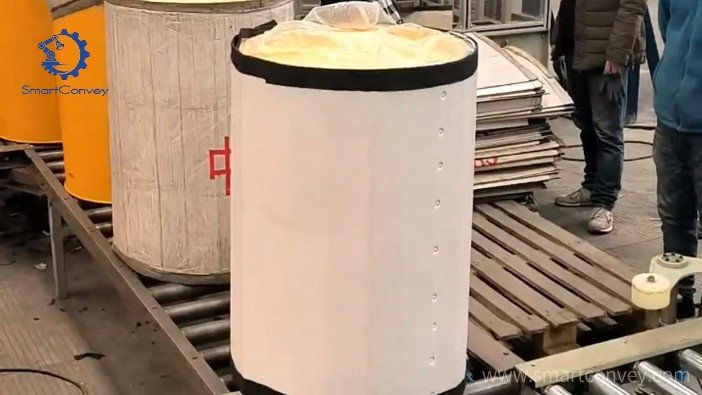 Steel drum & barrels Conveyor