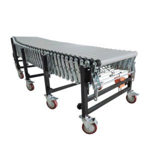 Motorized Extensible Roller Conveyor