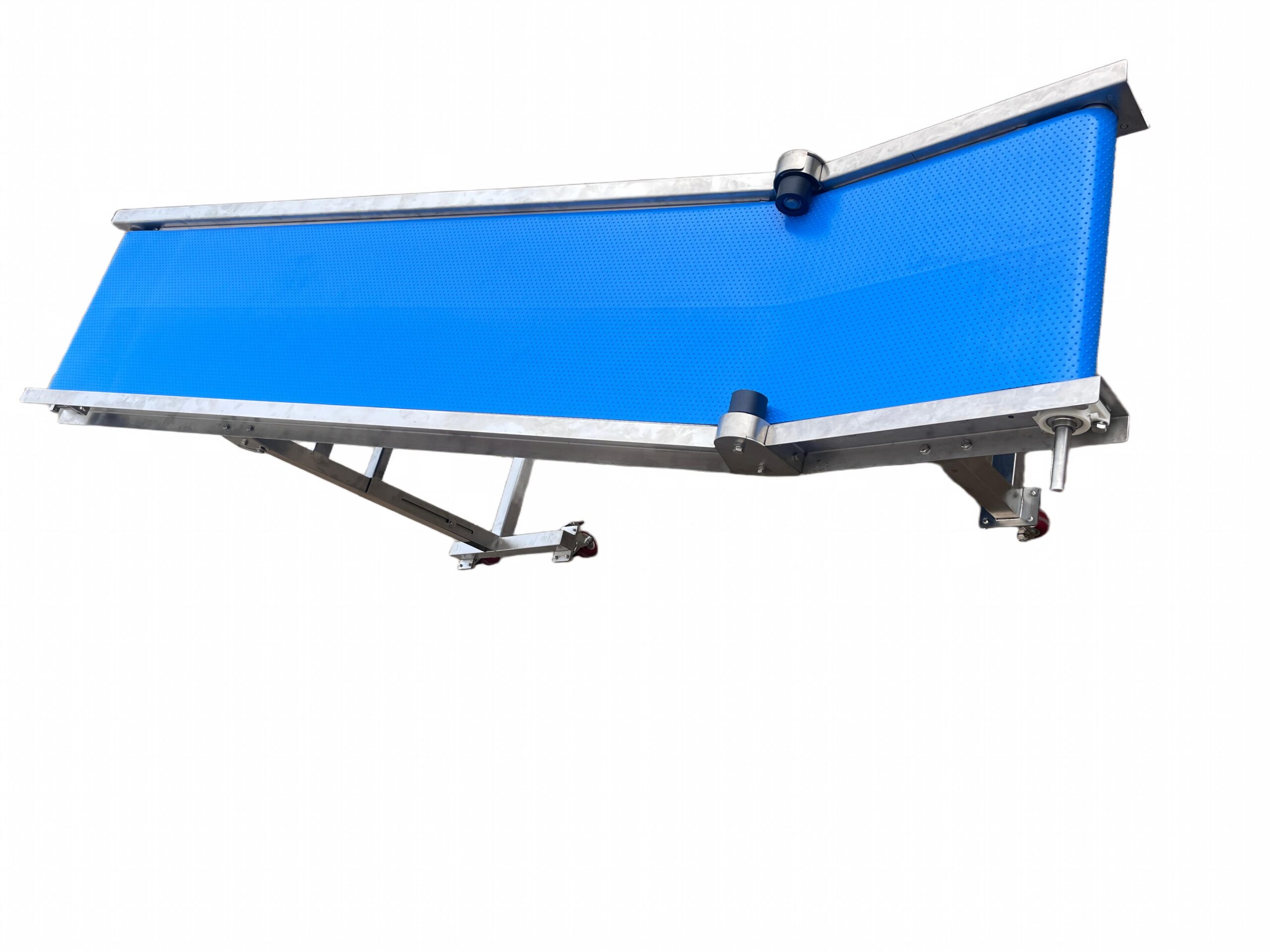 Food Grade PU Belt with Nub Top Inclined Conveyor for Tortillas Conveying and Transporting - Image 4