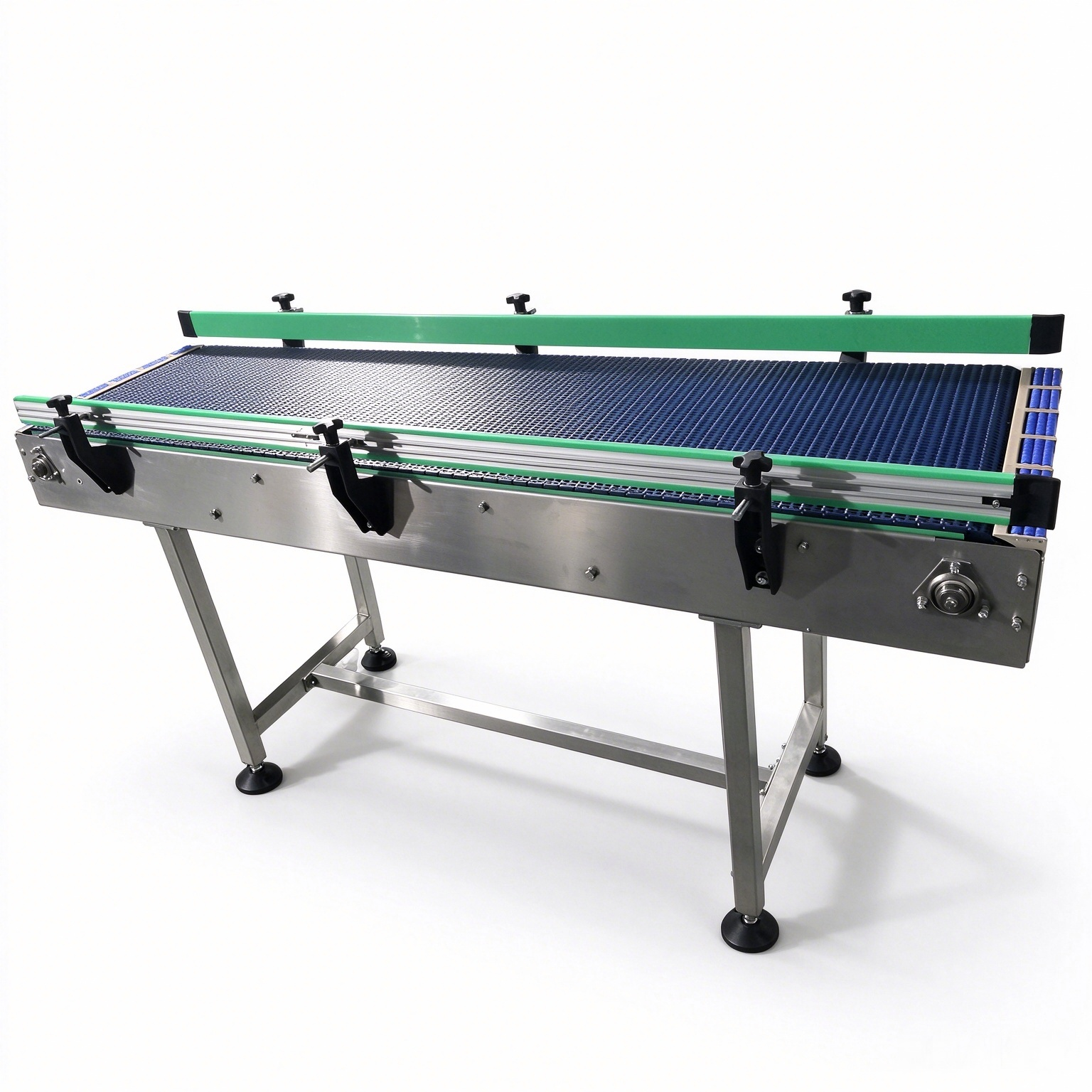 Food Grade POM 900 series flush grid Straight Modular Belt Conveyor for Carton Handling - Image 2