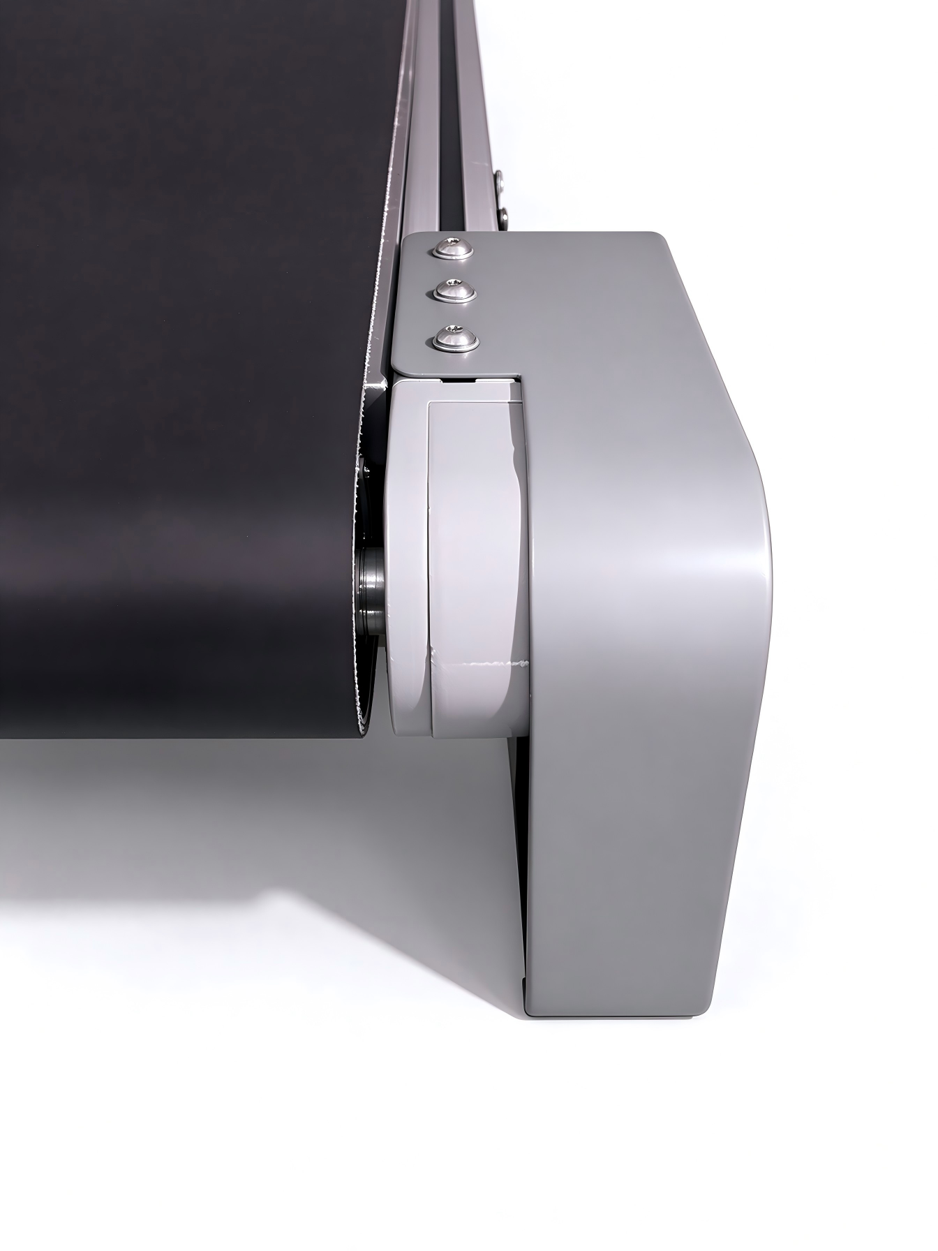 Small Straight PVC Belt Conveyor With Aluminium Profile For Inkjet Printer - Image 4
