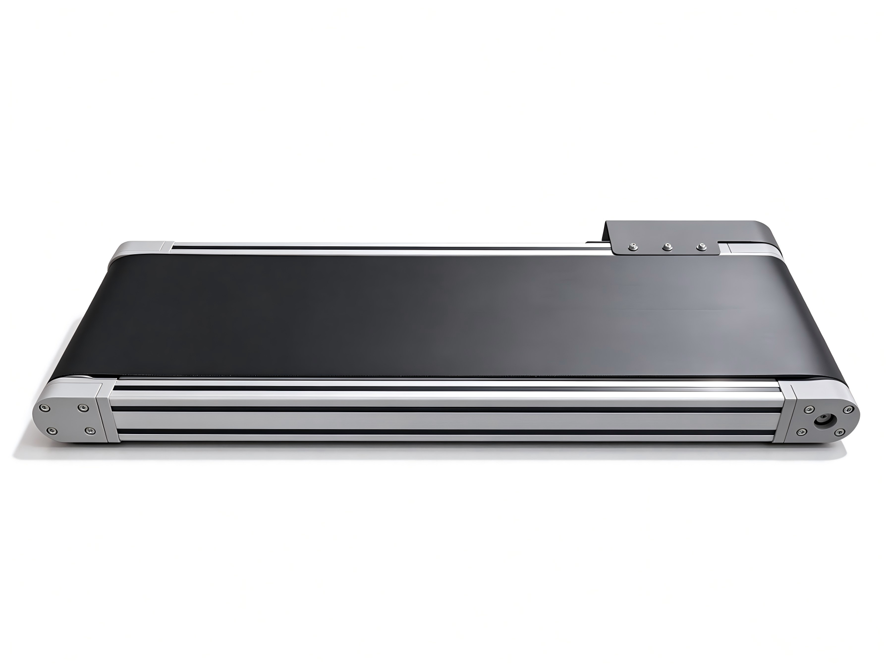 Small Straight PVC Belt Conveyor With Aluminium Profile For Inkjet Printer - Image 3