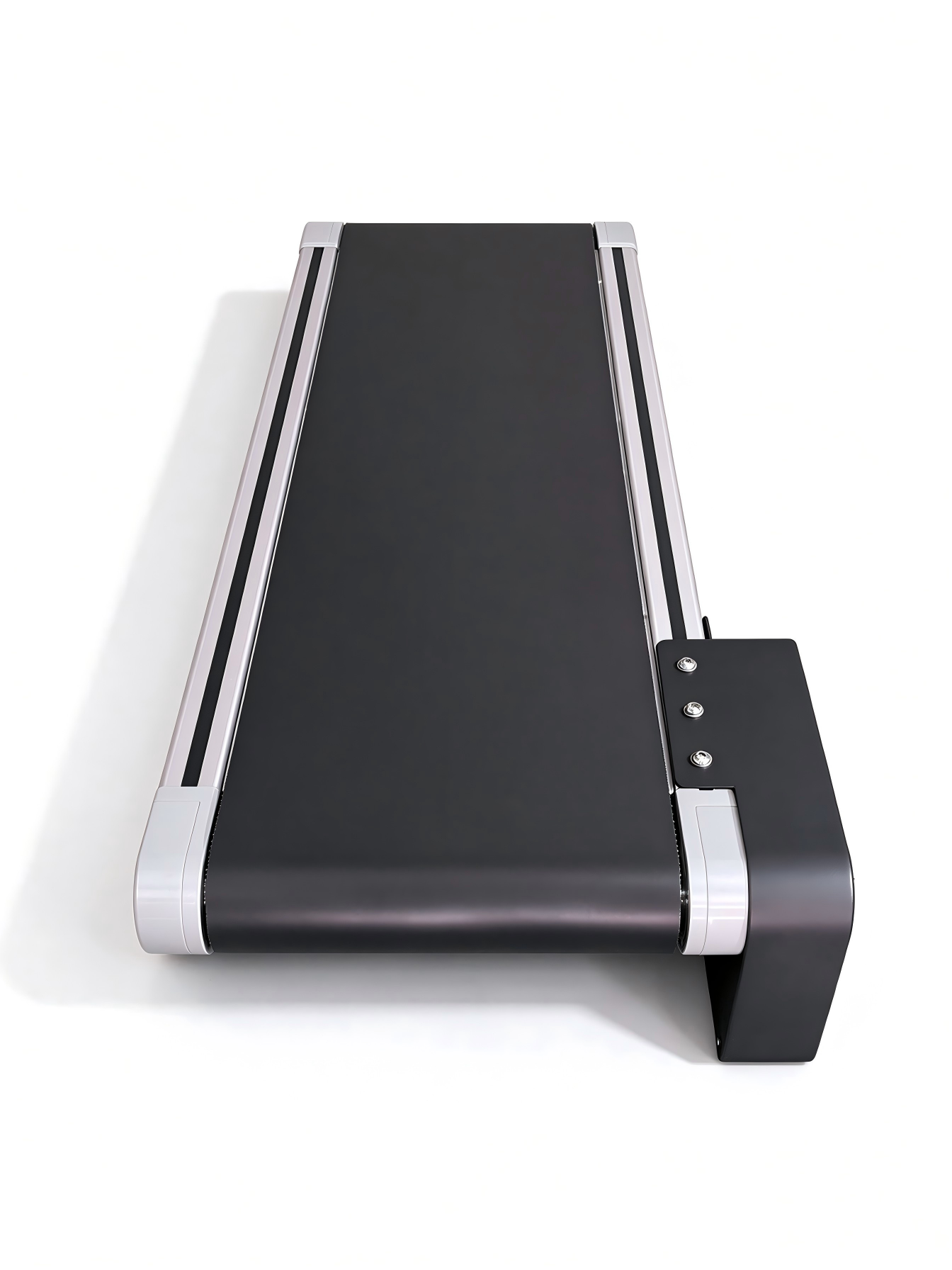 Small Straight PVC Belt Conveyor With Aluminium Profile For Inkjet Printer - Image 2